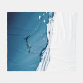 Couverture Polaire Merveilleux requin (Devant (Horizontal))