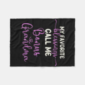 Couverture Polaire Mes Bénédictions préférées Appelez-Moi Bonus Grand (Devant (Horizontal))