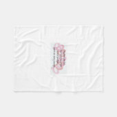 Couverture Polaire Mes bras sont pleins (Devant (Horizontal))