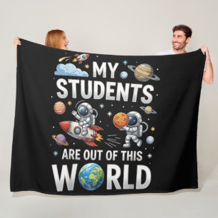 Couverture Polaire Mes étudiants sont dans ce monde spatial