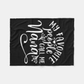 Couverture Polaire  Mes gens préférés m'appellent Nana (Devant (Horizontal))