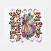 Couverture Polaire Mes livres ne me jugent pas... (Devant (Horizontal))