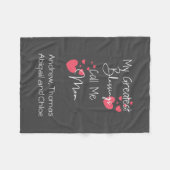 Couverture Polaire Mes plus grandes bénédictions Appelez-moi Maman, C (Devant (Horizontal))