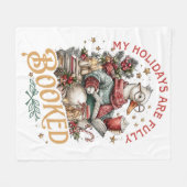 Couverture Polaire Mes Vacances Sont Entièrement Réservées (Devant (Horizontal))