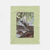 Couverture Polaire Mésange tuftée (Devant)