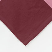 Couverture Polaire Message d'alarme 2 Photos dans Valentines Plaid (Coin)