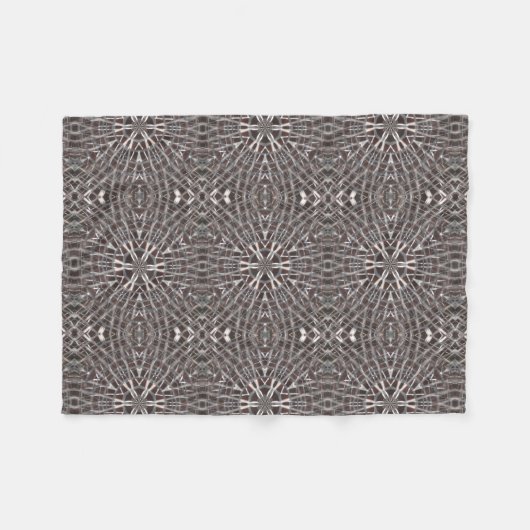 Couverture Polaire Métal Maillé Argent (Devant (Horizontal))