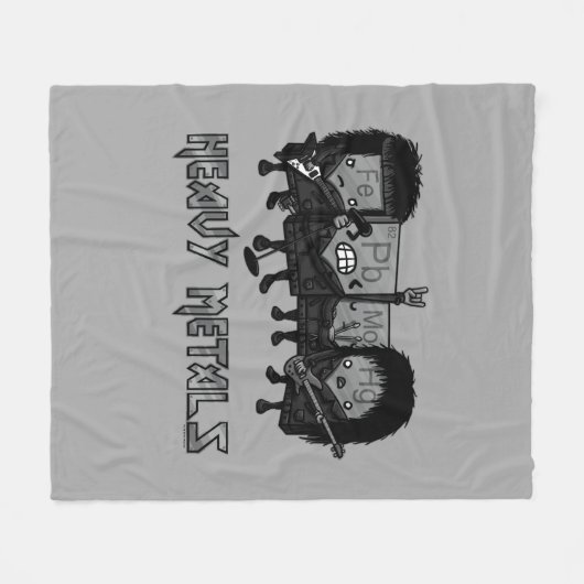 Couverture Polaire Métaux lourds (Devant (Horizontal))