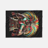 Couverture Polaire Mexique Boxe Pride Inka Sports Design (Devant (Horizontal))