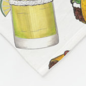 Couverture Polaire Mexique Tex Mex Nourriture Taco Enchilada Chimicha (Coin)
