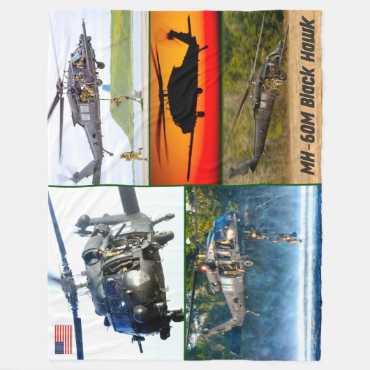 COUVERTURE POLAIRE MH-60M BLACK HAWK (Devant)