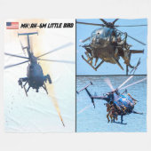 COUVERTURE POLAIRE MH/AH-6M PETIT OISEUR (Devant (Horizontal))