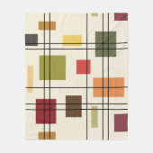 Couverture Polaire Mi-siècle moderne géométrique 1 (Devant)