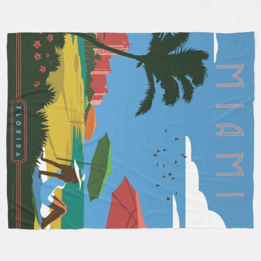 Couverture Polaire Miami, FL (Devant (Horizontal))