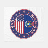 Couverture Polaire Michigan (Devant (Horizontal))