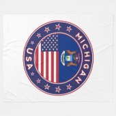 Couverture Polaire Michigan (Devant (Horizontal))