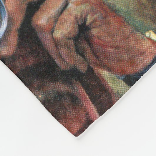 Couverture Polaire Michigan Avenue, Chicago par John Falter (Coin)