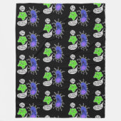 Couverture Polaire Microbes Virales (Devant)