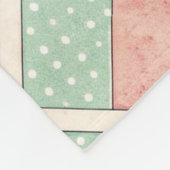 Couverture Polaire Mid-Century Geometric Design with Dots & Lines 4  (Coin)