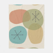 Couverture Polaire Mid Century Modern Abstract Art Rocks (Devant)