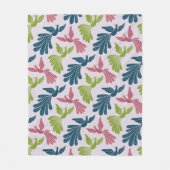 Couverture Polaire Mid-Century Modern Firebirds  (Devant)