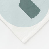 Couverture Polaire MidCentury Dots - Plaid (Coin)