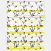 Couverture Polaire Miel Bee (Devant)
