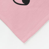 Couverture Polaire Mignon gaffez l'abeille personnalisée (Coin)