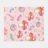 Couverture Polaire Mignon Graphique Kawaii (Devant (Horizontal))