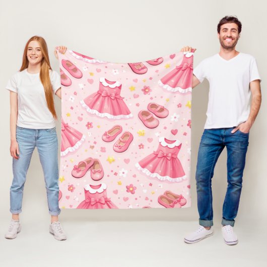 Couverture Polaire Mignon Graphique Kawaii (En situation)
