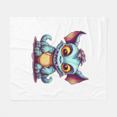 Couverture Polaire Mignon Monster Dragon Little Tom (Devant (Horizontal))