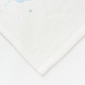 Couverture Polaire mignon unisex bébé pingouin ajouter nom (Coin)