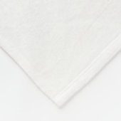 Couverture Polaire Mignonne chien Carlin Noël Père Noël Chapeau Neige (Coin)