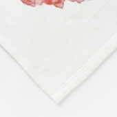 Couverture Polaire Mignonne Fille Bébé Sherpa à Points (Coin)