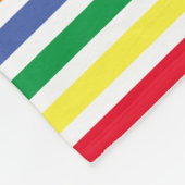 Couverture Polaire Mignonne papa de première Fête des pères | Collage (Coin)