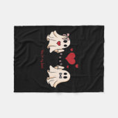 Couverture Polaire Mignonne Vous êtes Mon Boo Ghost Mignonnes Valenti (Devant (Horizontal))