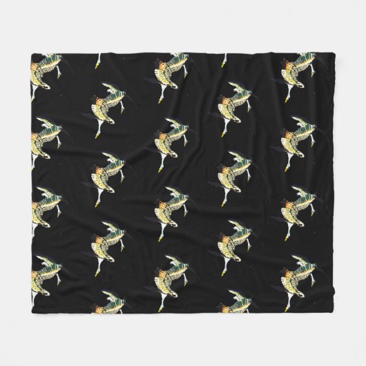 COUVERTURE POLAIRE MIGRATION CANADIENNE DU GEAIS  (Devant (Horizontal))