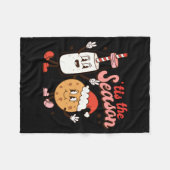 Couverture Polaire Milk And Cookies Tis The Season Holiday (Devant (Horizontal))