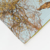 Couverture Polaire Mille chênes pittoresques de chênes et de verdures (Coin)