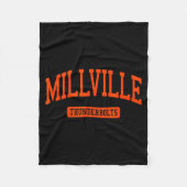 Couverture Polaire Millville High School Hs Millville Nj Varsity Srts (Devant)