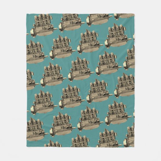 Couverture Polaire Milwaukee Wisconsin Engine Early K (Devant)