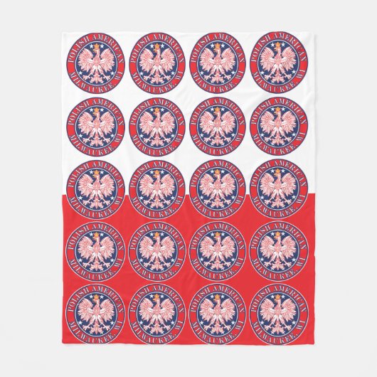 Couverture Polaire Milwaukee Wisconsin polonais (Devant)