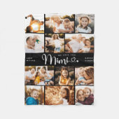 Couverture Polaire Mimi We Lots Hearts Modern Photo Collage (Devant)