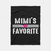 Couverture Polaire Mimi's Favorite  (Devant)