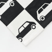 Couverture Polaire Mini Cooper en carton noir (Coin)