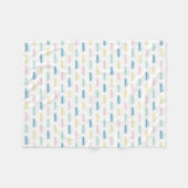 Couverture Polaire Mini tonneliers sur l'aller - pastel - (Devant (Horizontal))