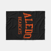 Couverture Polaire Minimal Aledo High School Hs Tx (Devant (Horizontal))