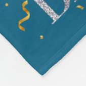 Couverture Polaire Minimal It's Husband's 85th Birthday Happy (Coin)