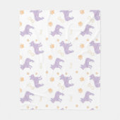 Couverture Polaire Minimal mint french bulldog Silhouette blanket (Devant)
