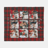 Couverture Polaire Minimal Modern Festive Rustic Family Photos (Devant (Horizontal))